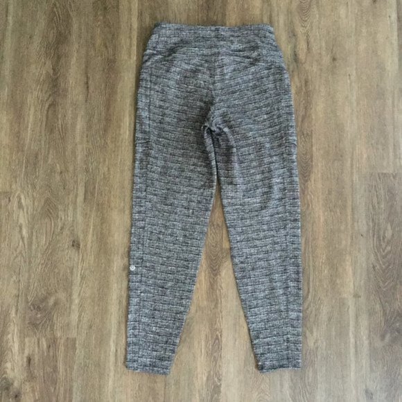 Lululemon Run On Jogger Ringspun Denim Black White - Picture 8 of 15